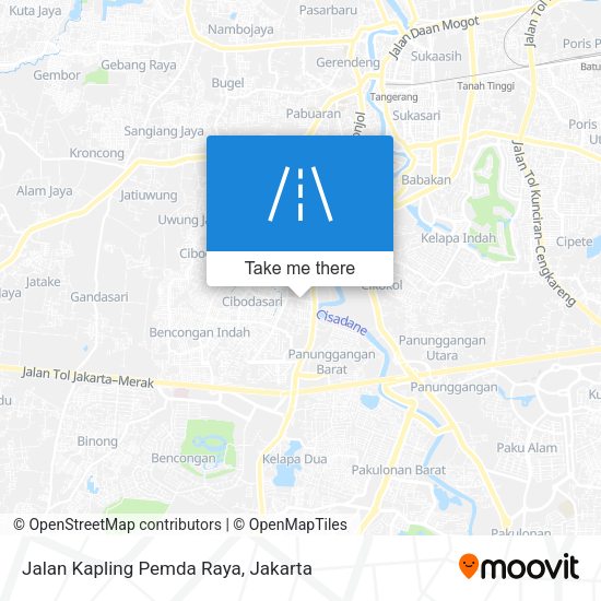 Jalan Kapling Pemda Raya map