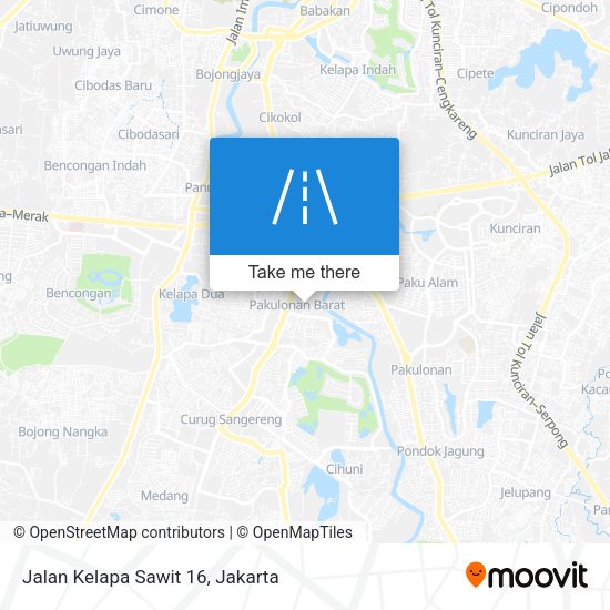 Jalan Kelapa Sawit 16 map