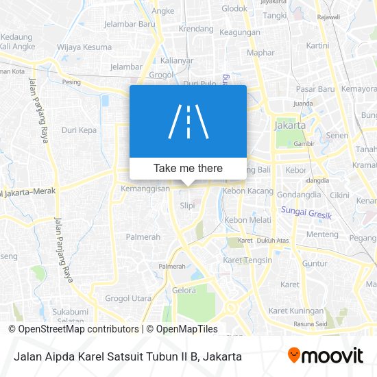 Jalan Aipda Karel Satsuit Tubun II B map