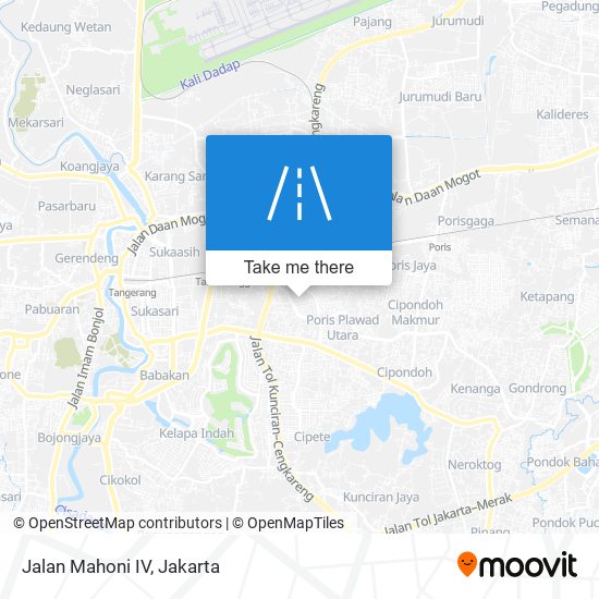 Jalan Mahoni IV map