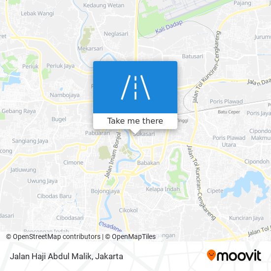 Jalan Haji Abdul Malik map