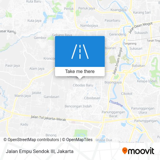 Jalan Empu Sendok III map