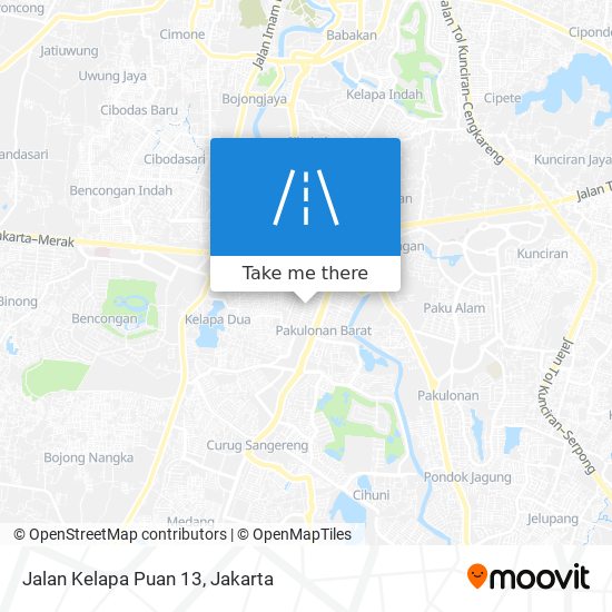 Jalan Kelapa Puan 13 map