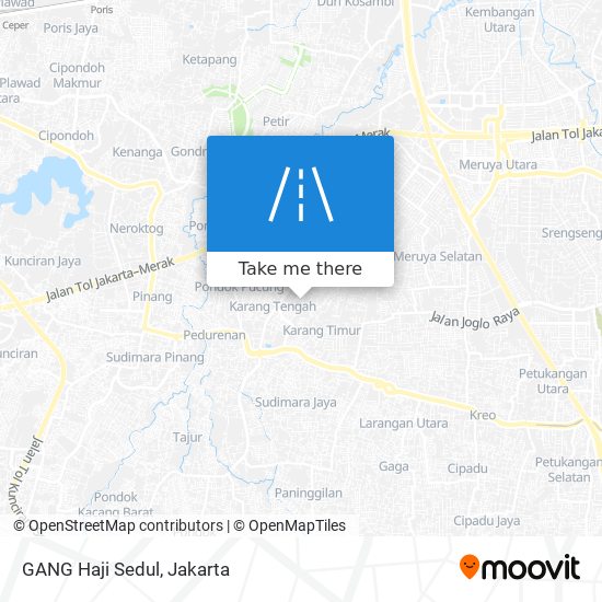 GANG Haji Sedul map