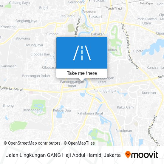 Jalan Lingkungan GANG Haji Abdul Hamid map