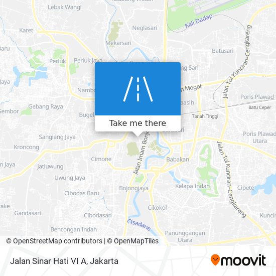 Jalan Sinar Hati VI A map