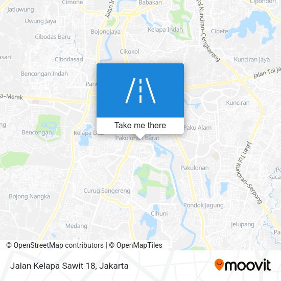 Jalan Kelapa Sawit 18 map