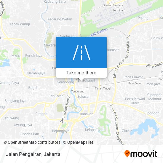 Jalan Pengairan map