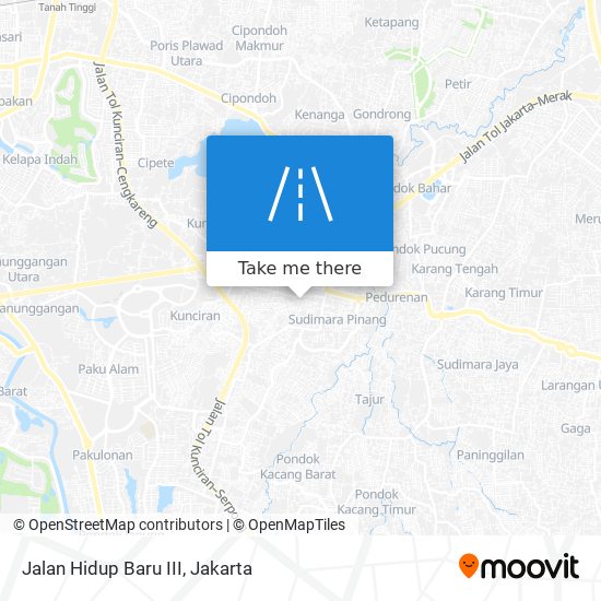 Jalan Hidup Baru III map