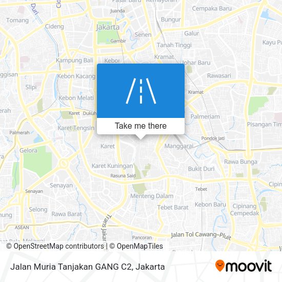 Jalan Muria Tanjakan GANG C2 map