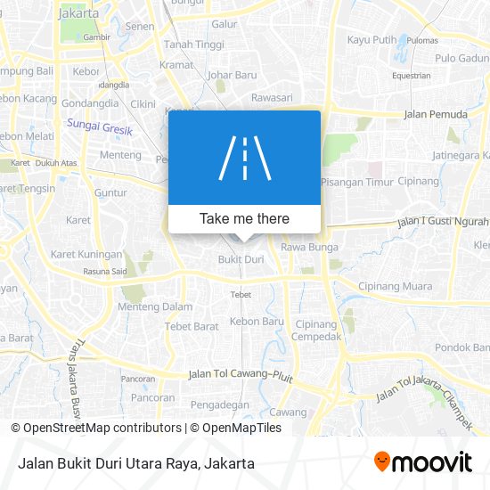 Jalan Bukit Duri Utara Raya map