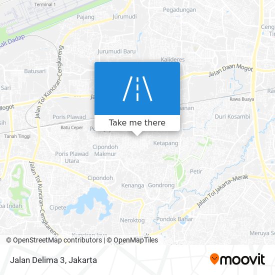 Jalan Delima 3 map