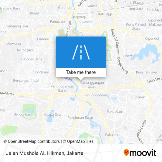 Jalan Mushola AL Hikmah map