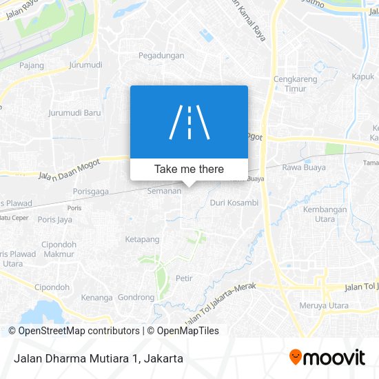 Jalan Dharma Mutiara 1 map