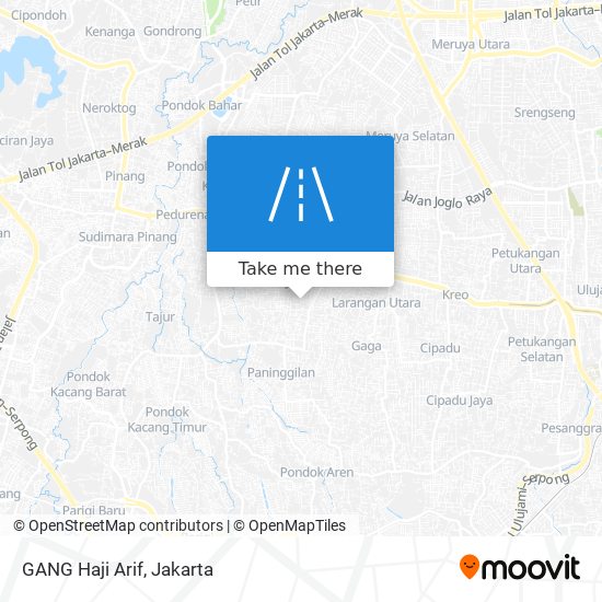 GANG Haji Arif map