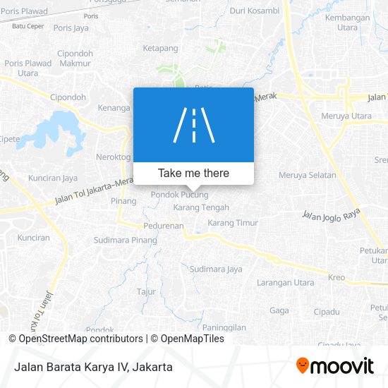 Jalan Barata Karya IV map