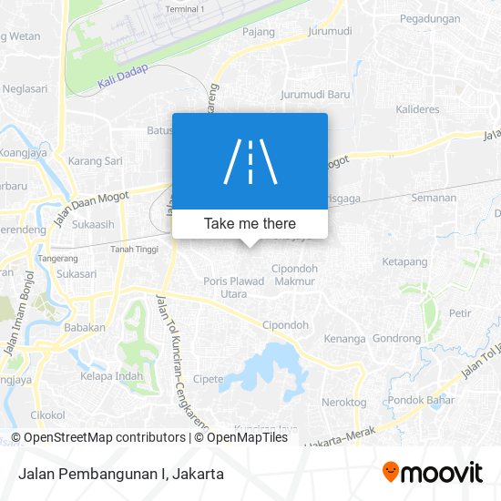 Jalan Pembangunan I map