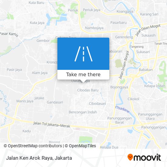 Jalan Ken Arok Raya map