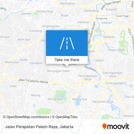 Jalan Perapatan Palem Raya map