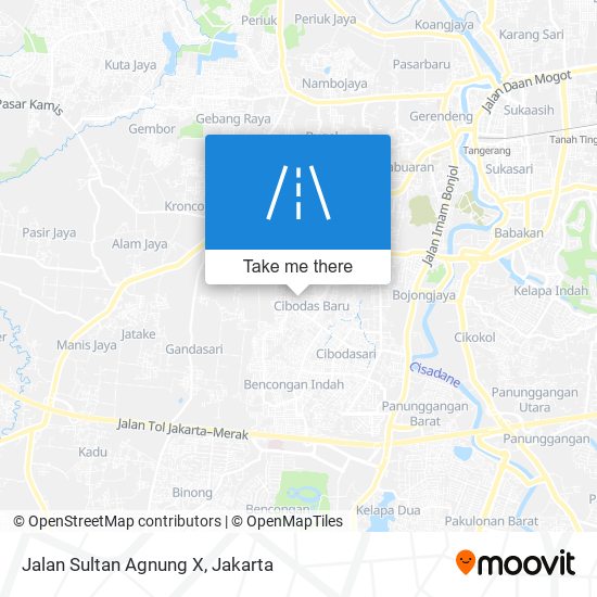 Jalan Sultan Agnung X map