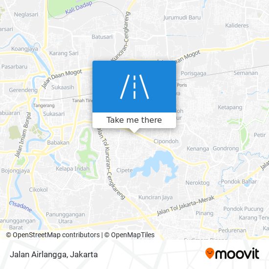 Jalan Airlangga map