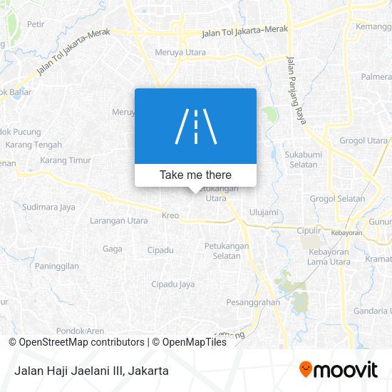 Jalan Haji Jaelani III map