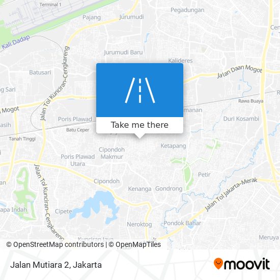 Jalan Mutiara 2 map