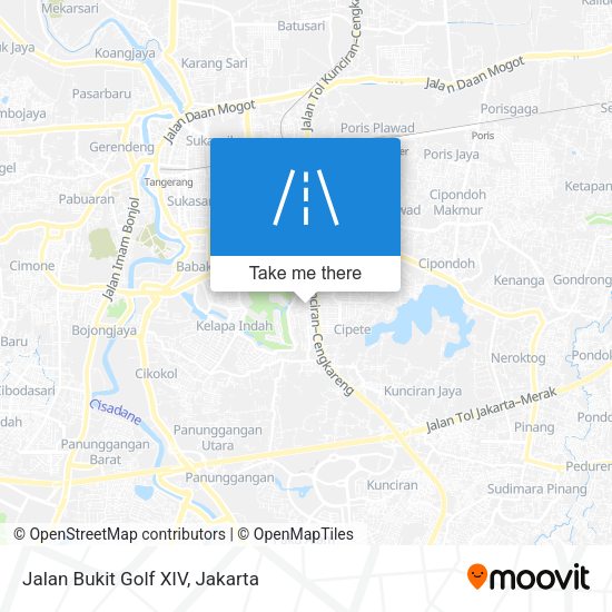 Jalan Bukit Golf XIV map