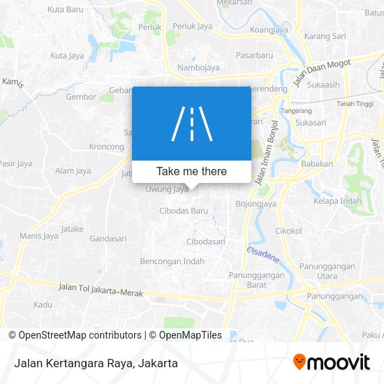 Jalan Kertangara Raya map