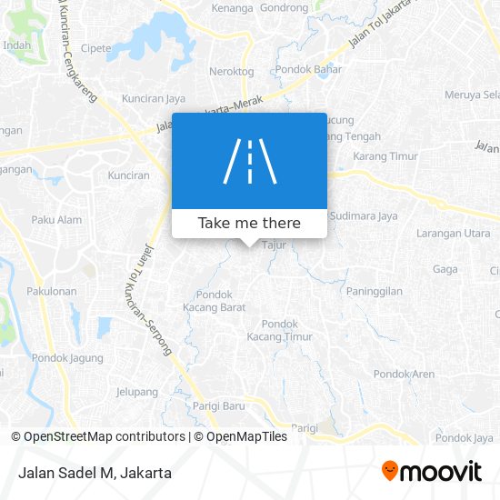 Jalan Sadel M map