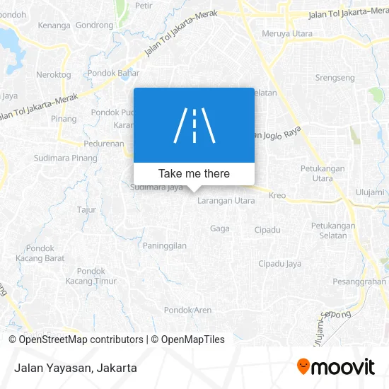 Jalan Yayasan map