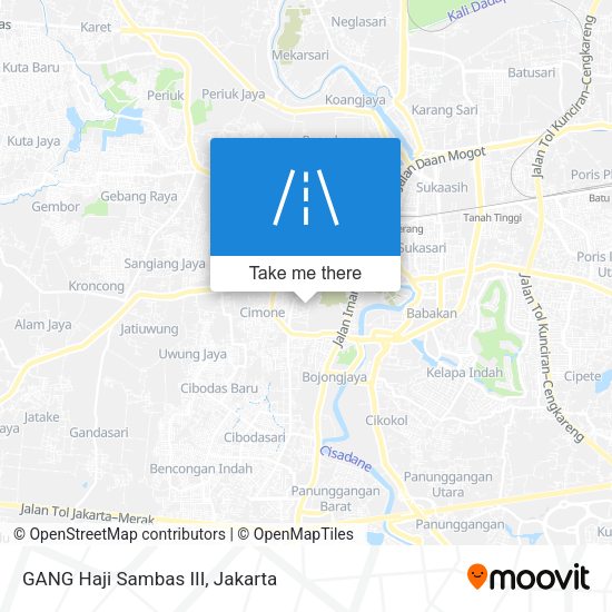 GANG Haji Sambas III map