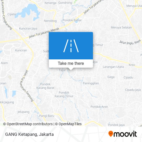 GANG Ketapang map