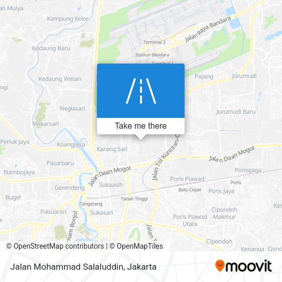 Jalan Mohammad Salaluddin map