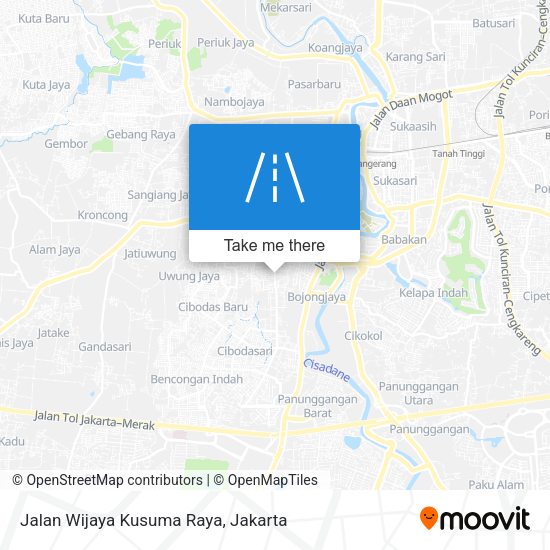 Jalan Wijaya Kusuma Raya map