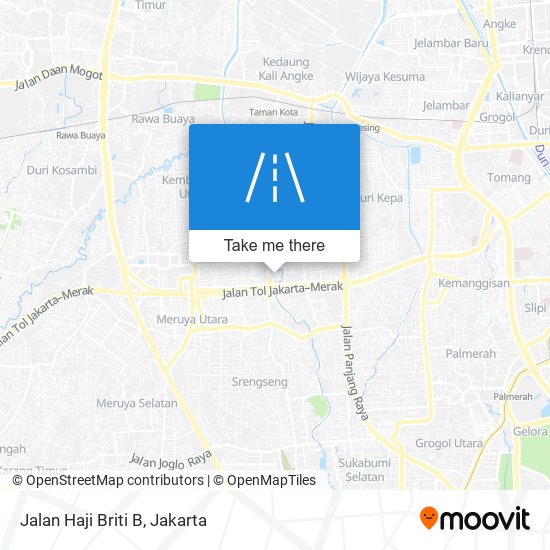 Jalan Haji Briti B map