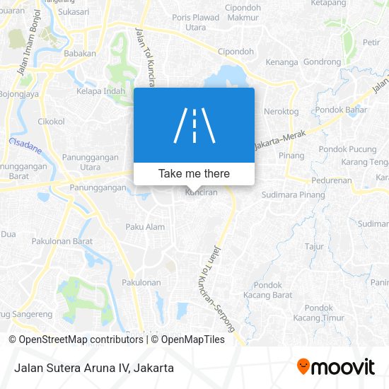 Jalan Sutera Aruna IV map