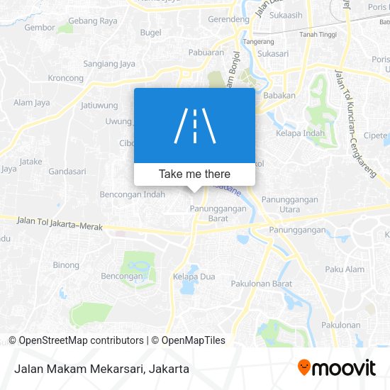 Jalan Makam Mekarsari map
