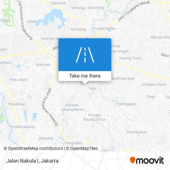 Jalan Nakula I map