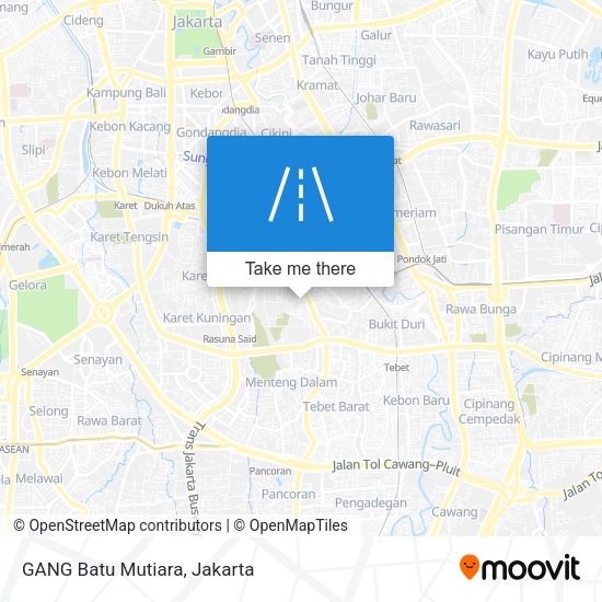 GANG Batu Mutiara map