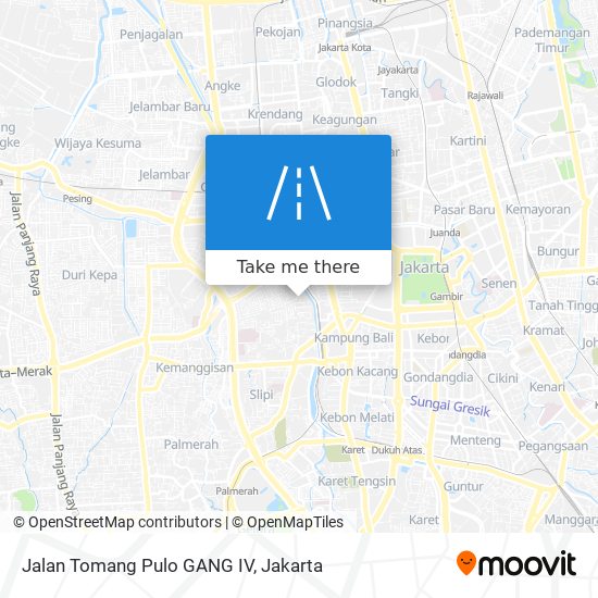 Jalan Tomang Pulo GANG IV map