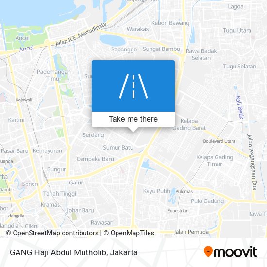 GANG Haji Abdul Mutholib map