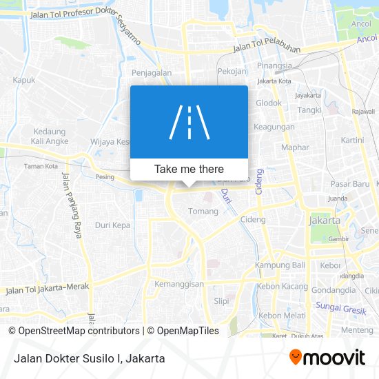 Jalan Dokter Susilo I map