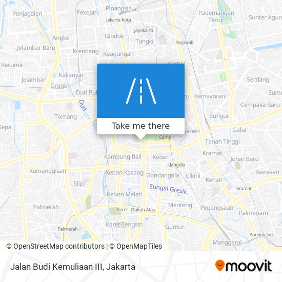 Jalan Budi Kemuliaan III map