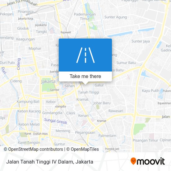Jalan Tanah Tinggi IV Dalam map