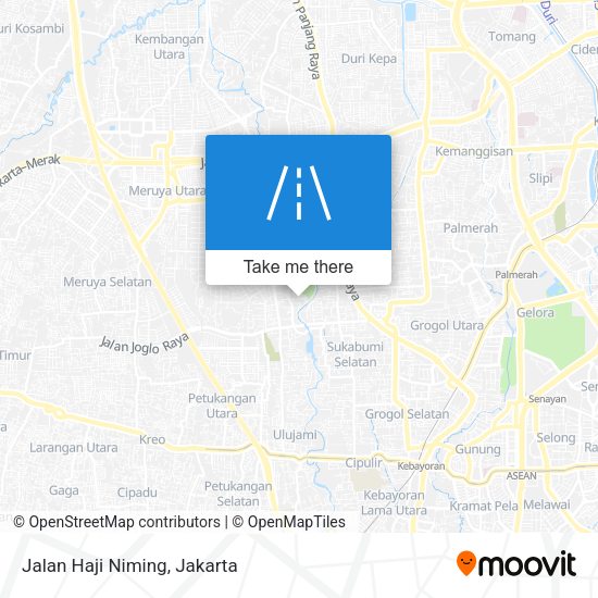 Jalan Haji Niming map