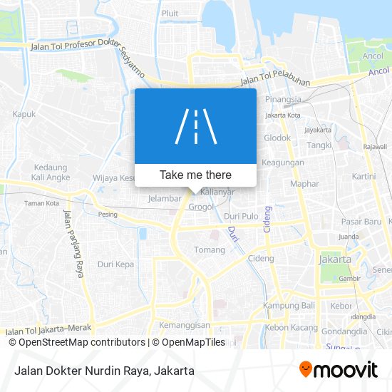 Jalan Dokter Nurdin Raya map