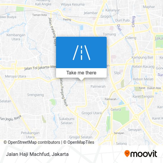 Jalan Haji Machfud map