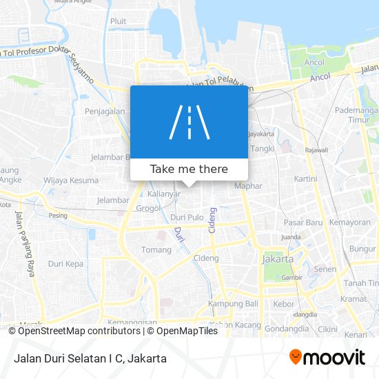 Jalan Duri Selatan I C map