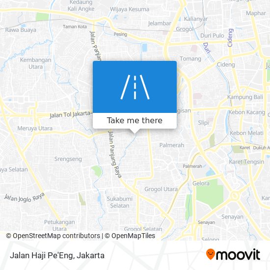 Jalan Haji Pe'Eng map